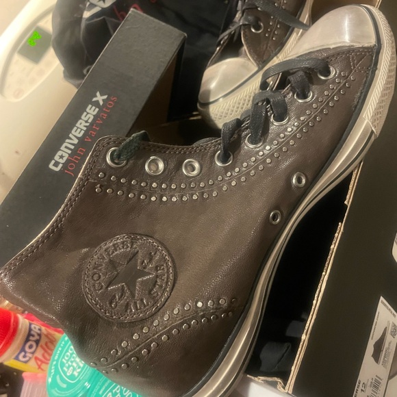 Converse X John Varvatos Chuck Taylor All Star Dark Chocolate Split Seam - Picture 4 of 8